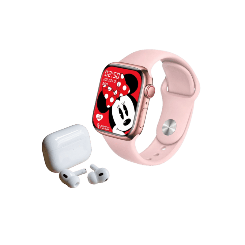 Mk-H500 Series 10 Smart Watch + Earbuds + 7 Straps